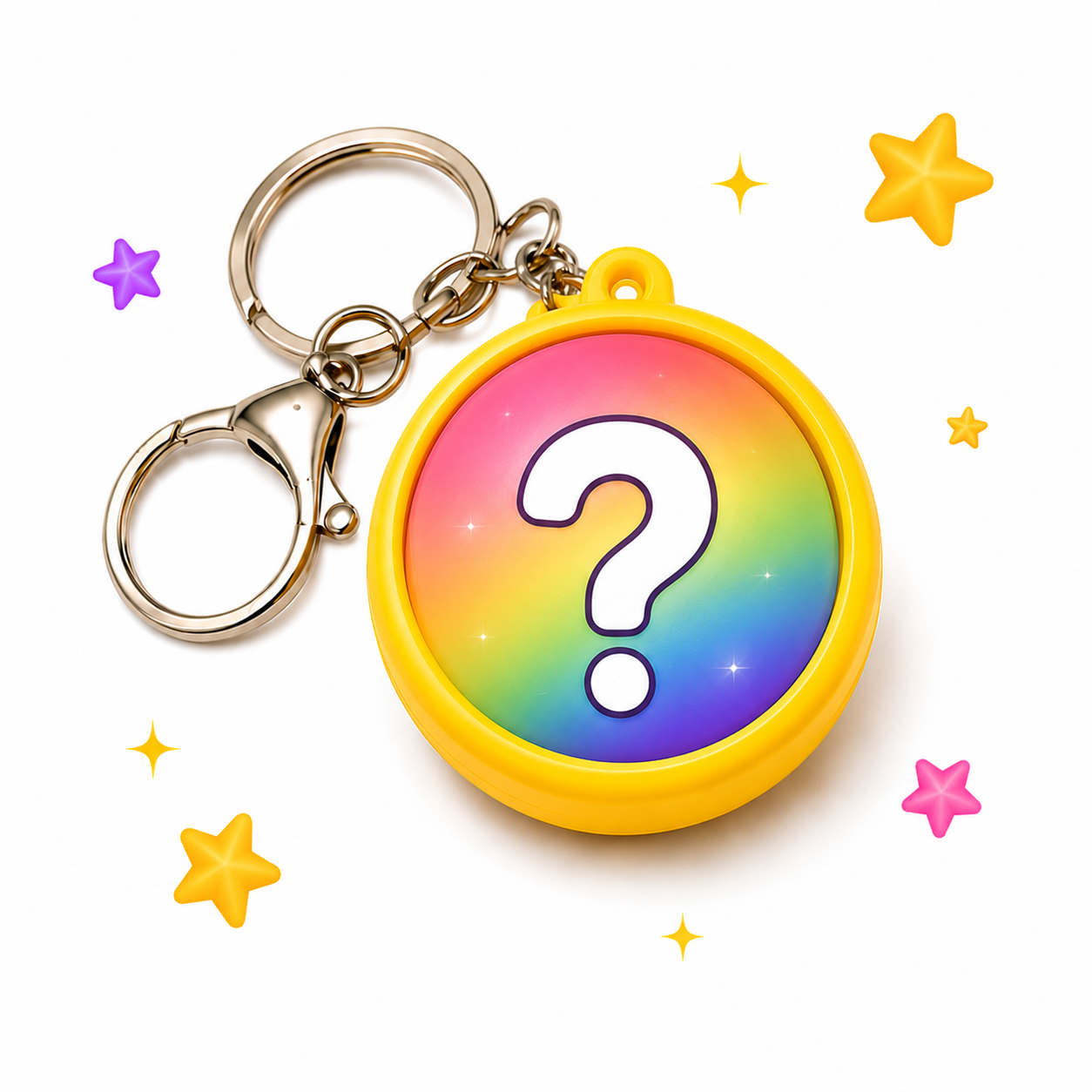Glowing DumplingT Fidget Keychain