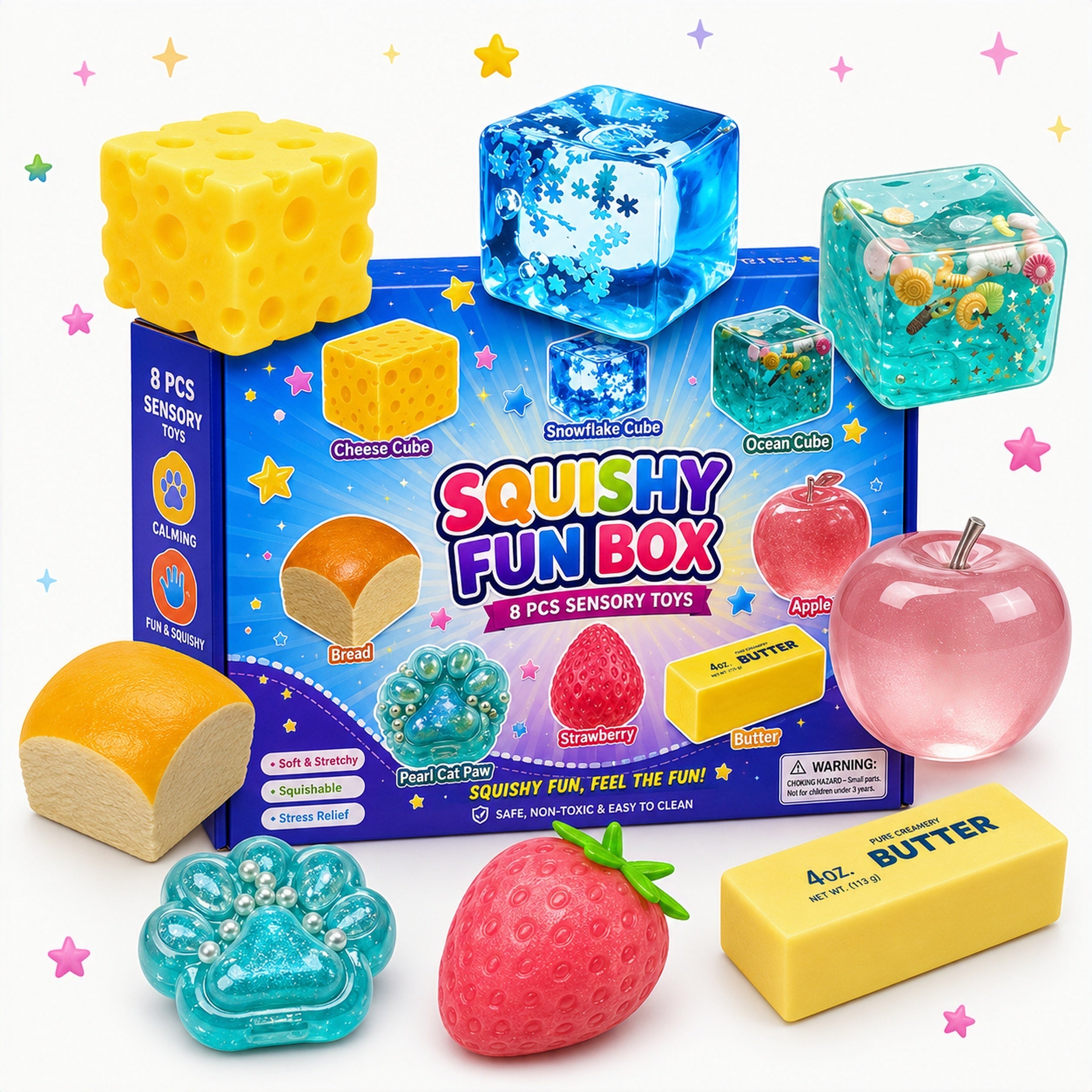 Squishy Fun BoxT Sweet Treat Edition