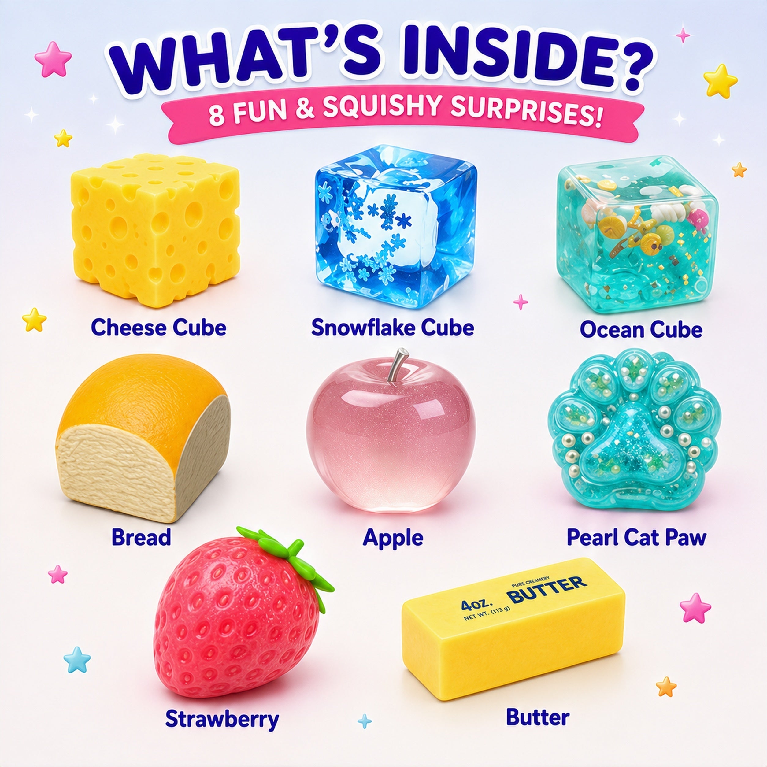 Squishy Fun BoxT Sweet Treat Edition