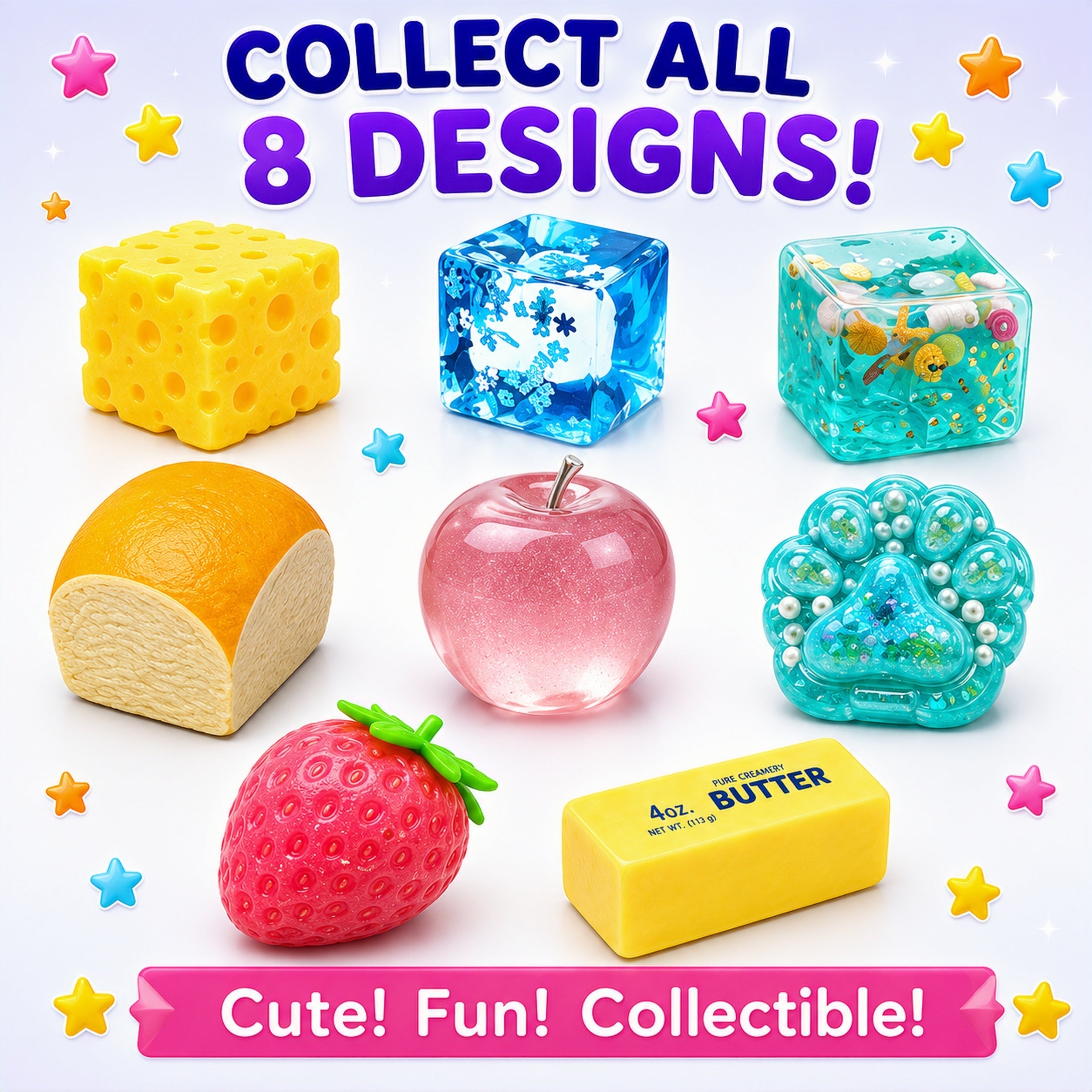 Squishy Fun BoxT Sweet Treat Edition