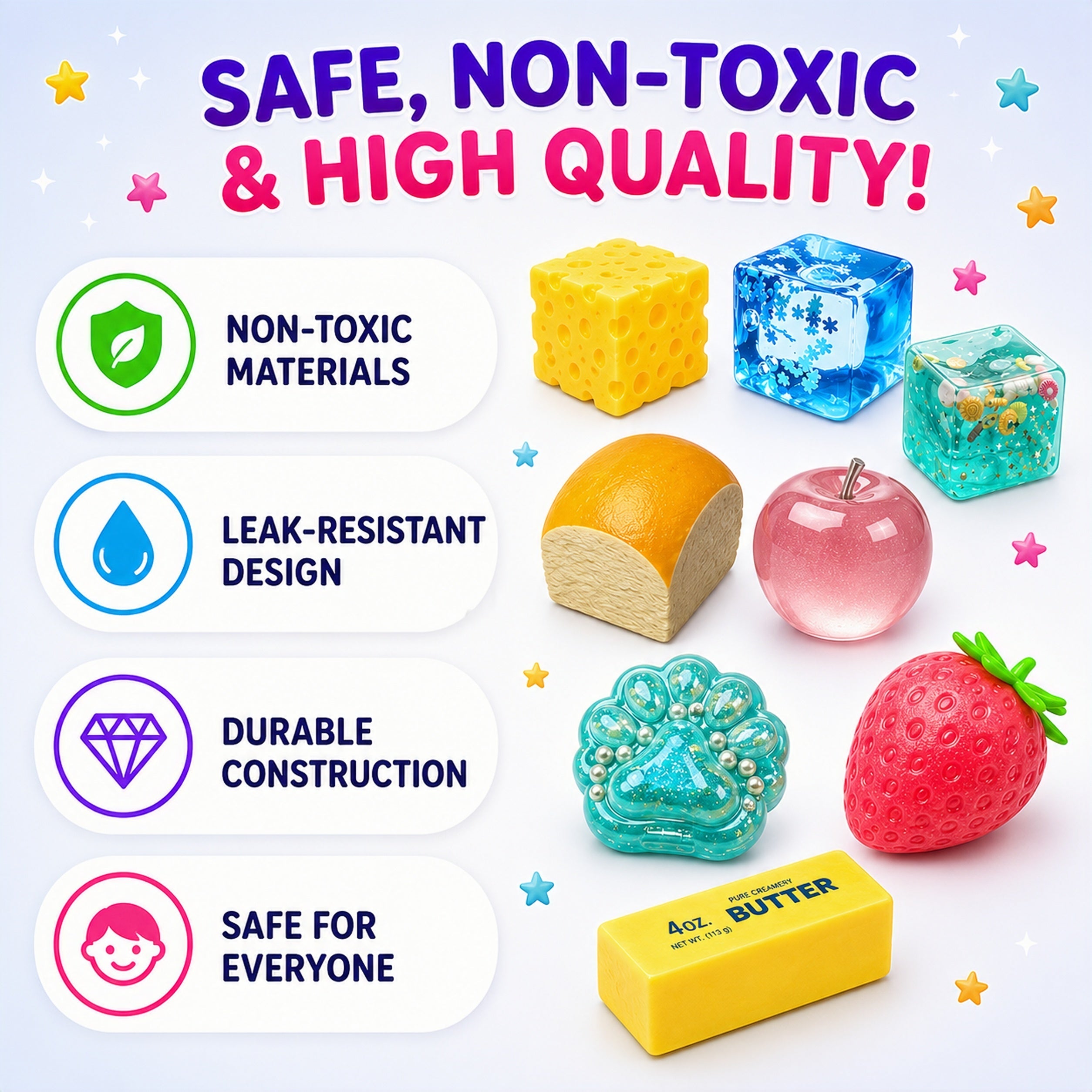 Squishy Fun BoxT Sweet Treat Edition