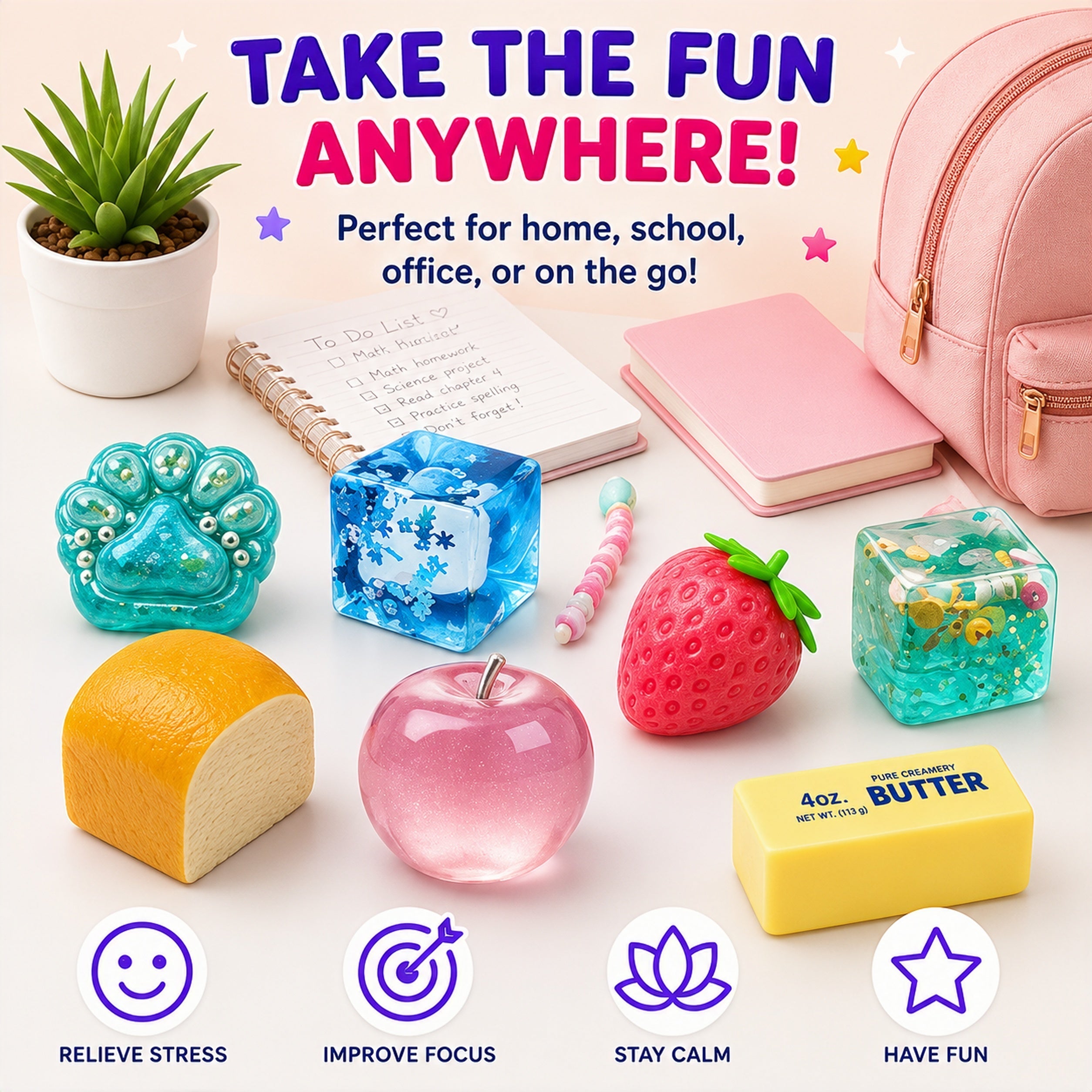 Squishy Fun BoxT Sweet Treat Edition