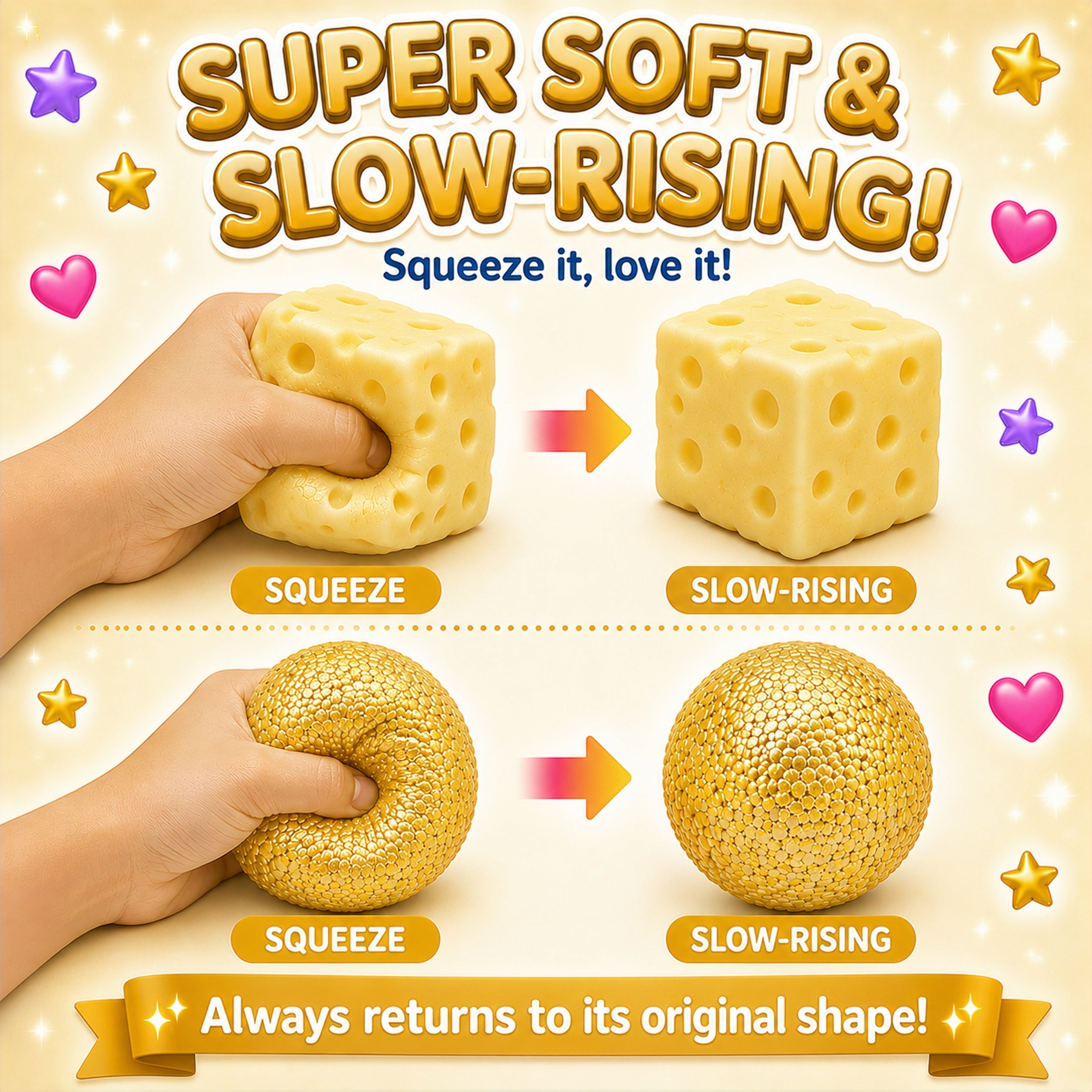 Squishy Fun BoxT Golden Edition