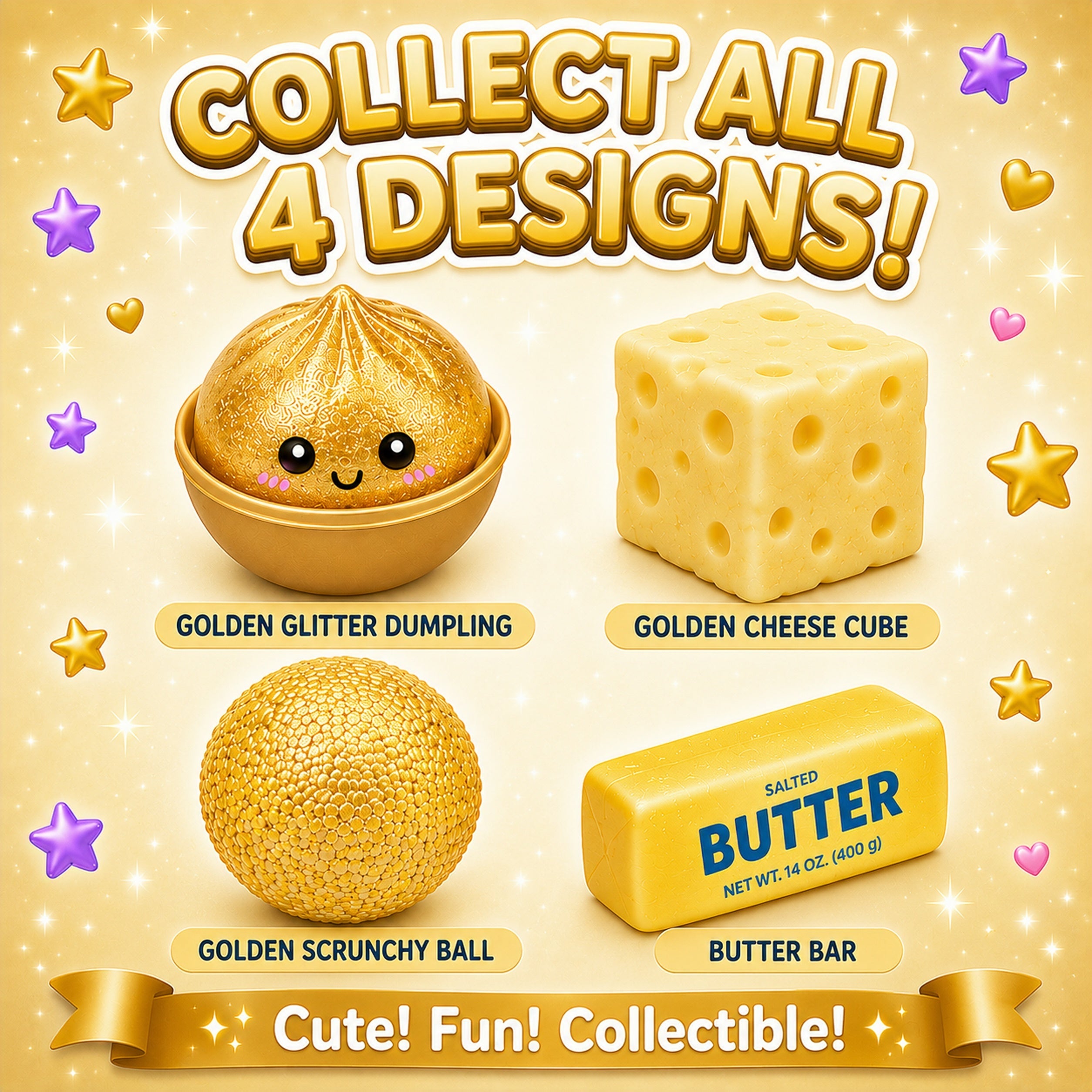 Squishy Fun BoxT Golden Edition