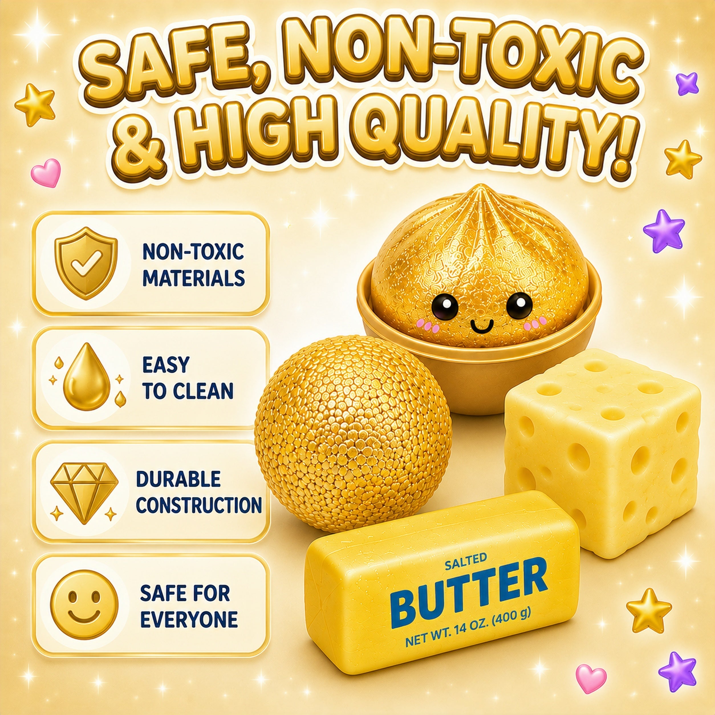 Squishy Fun BoxT Golden Edition