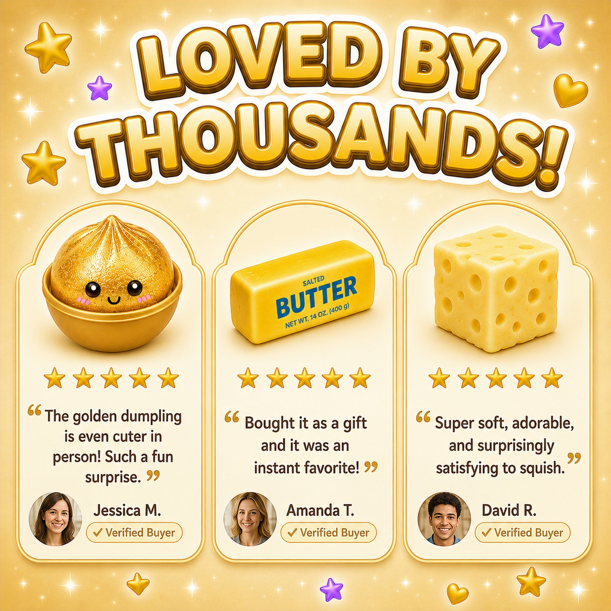 Squishy Fun BoxT Golden Edition
