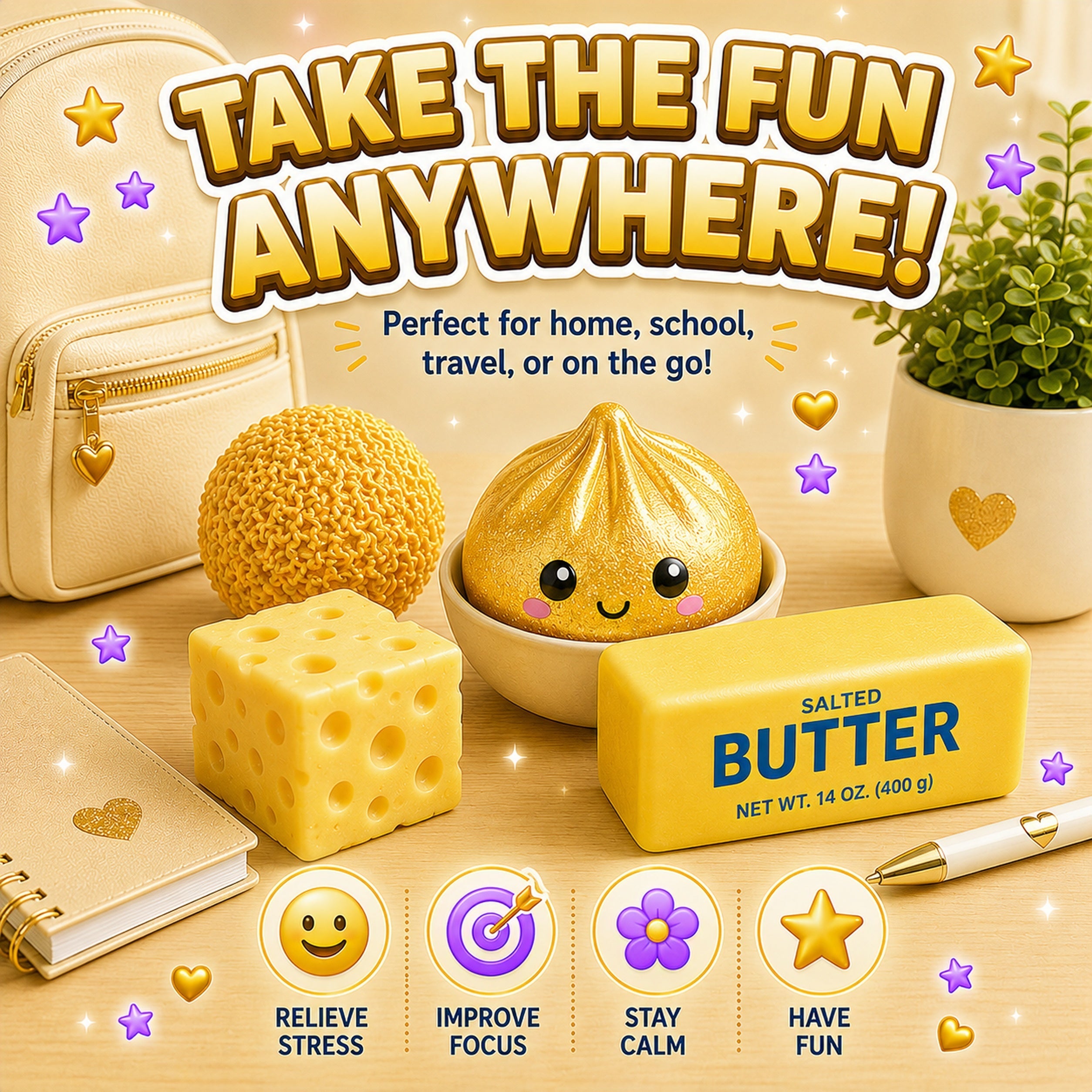 Squishy Fun BoxT Golden Edition