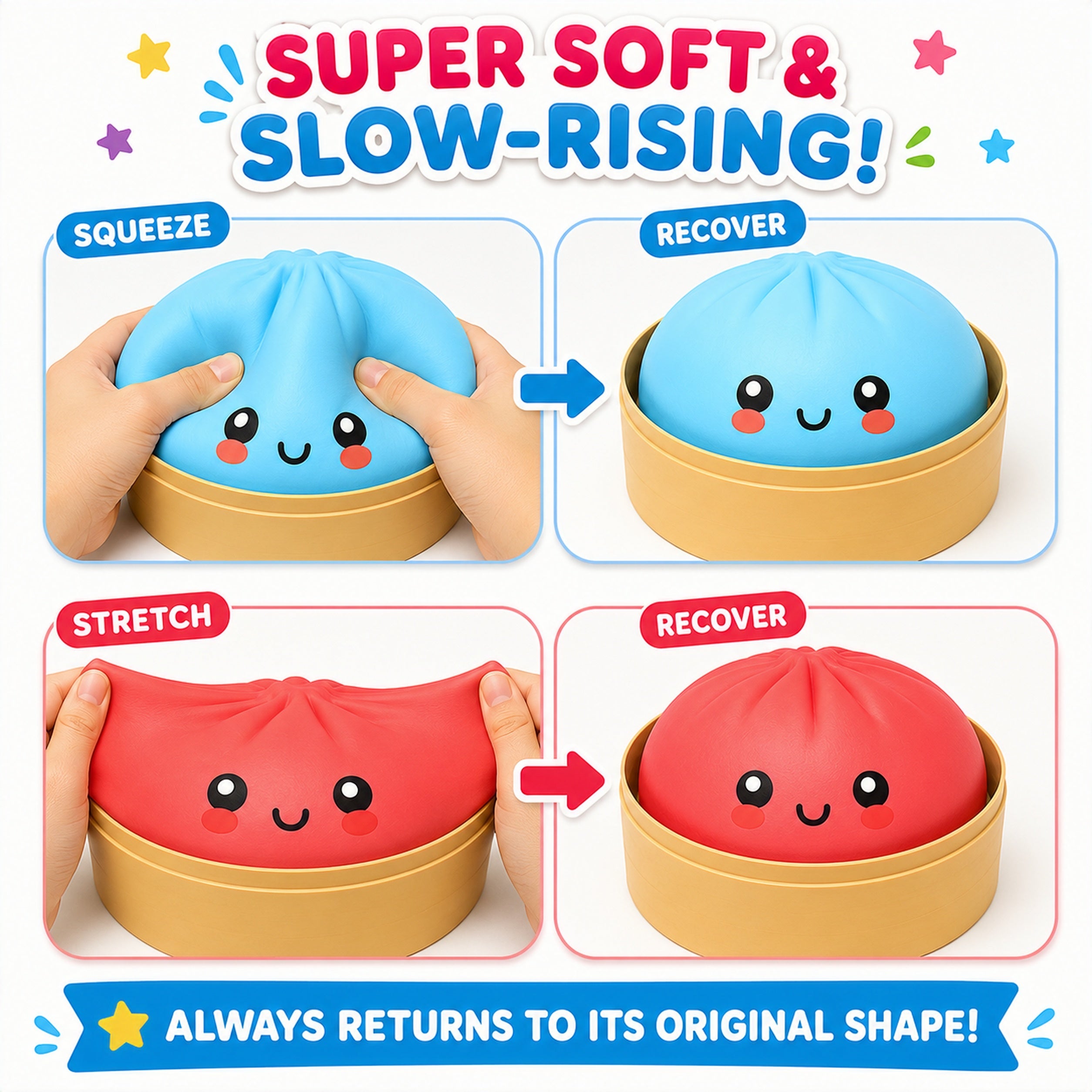 Jumbo DumplingT Squishy