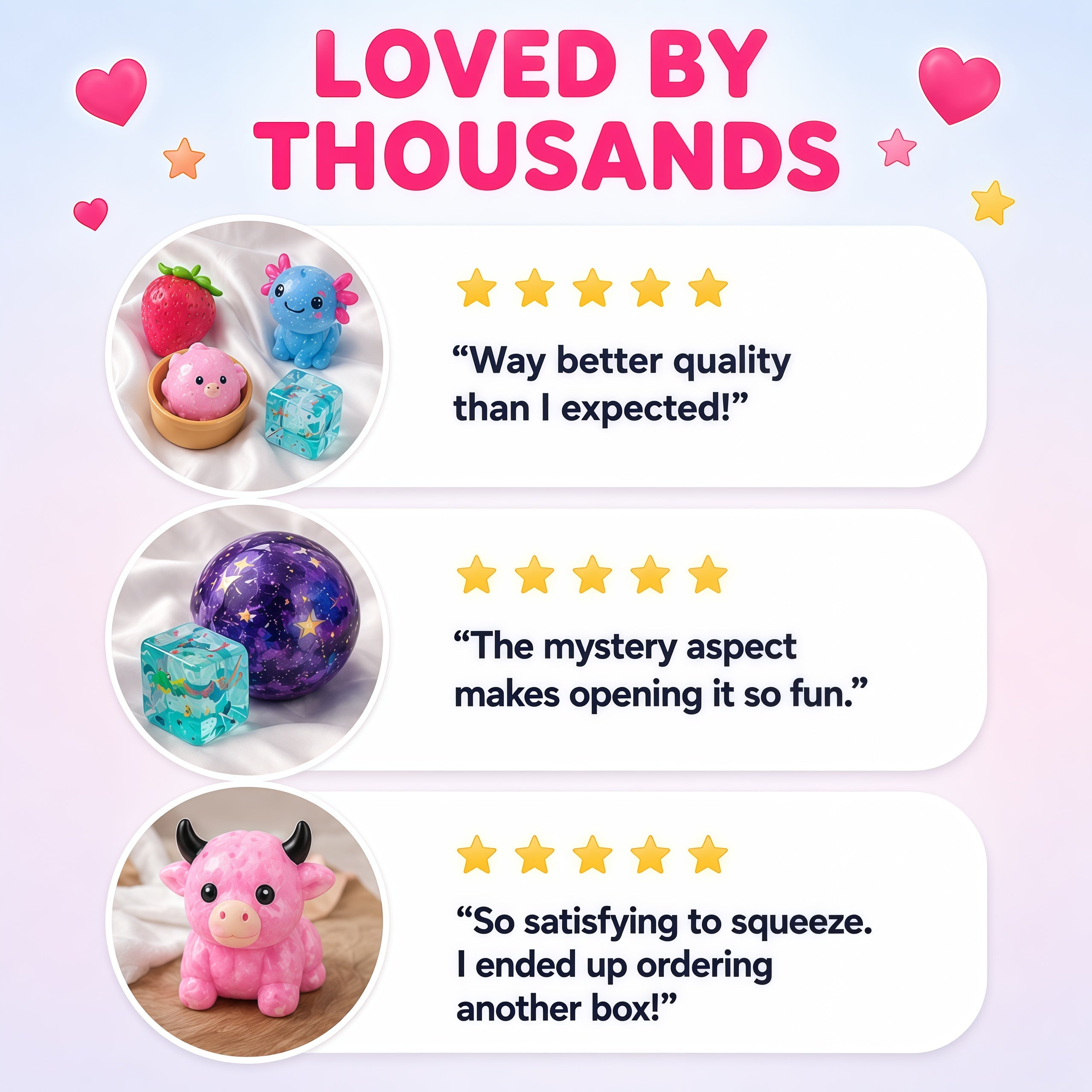 Squishy Fun BoxT Dreamy Edition
