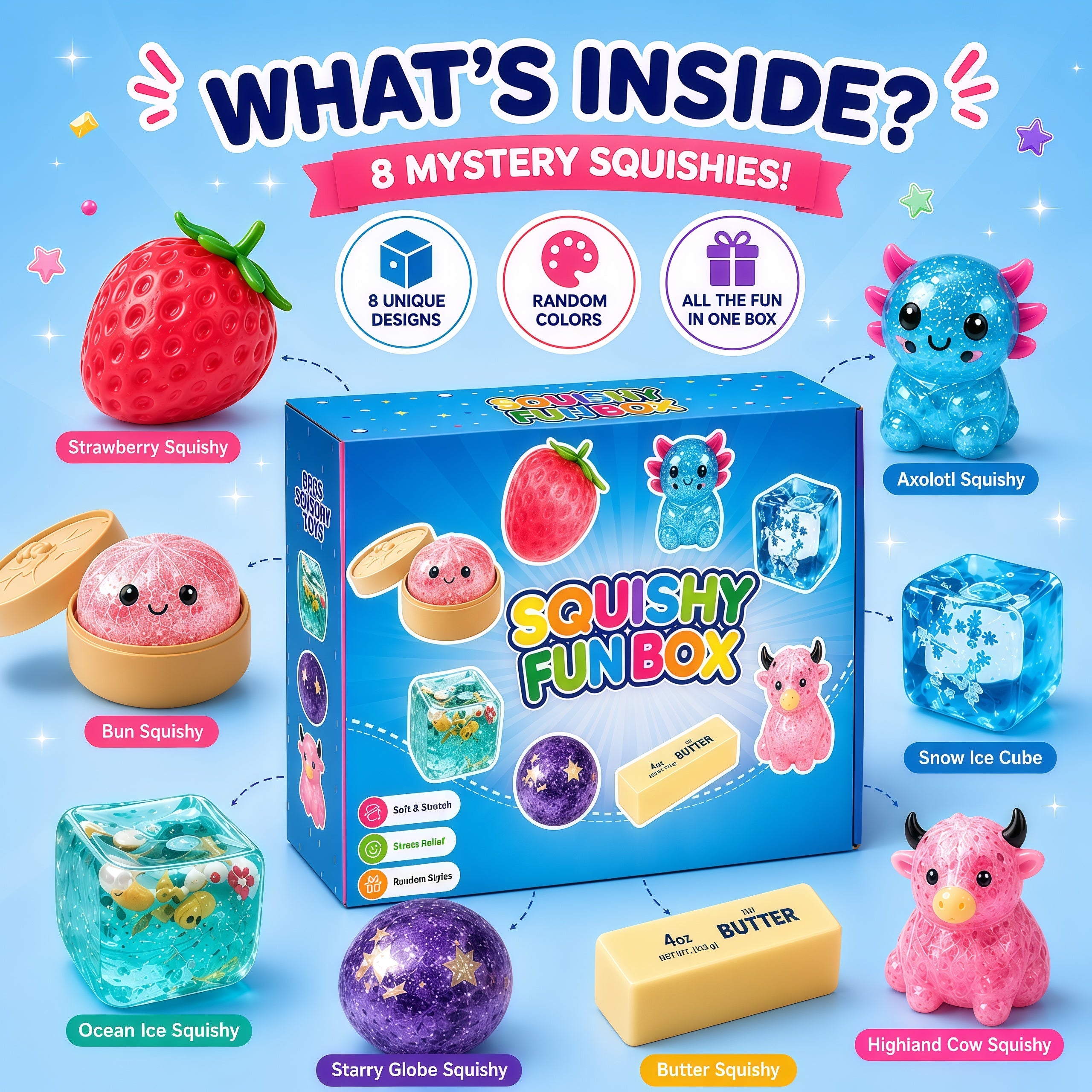 Squishy Fun BoxT Dreamy Edition