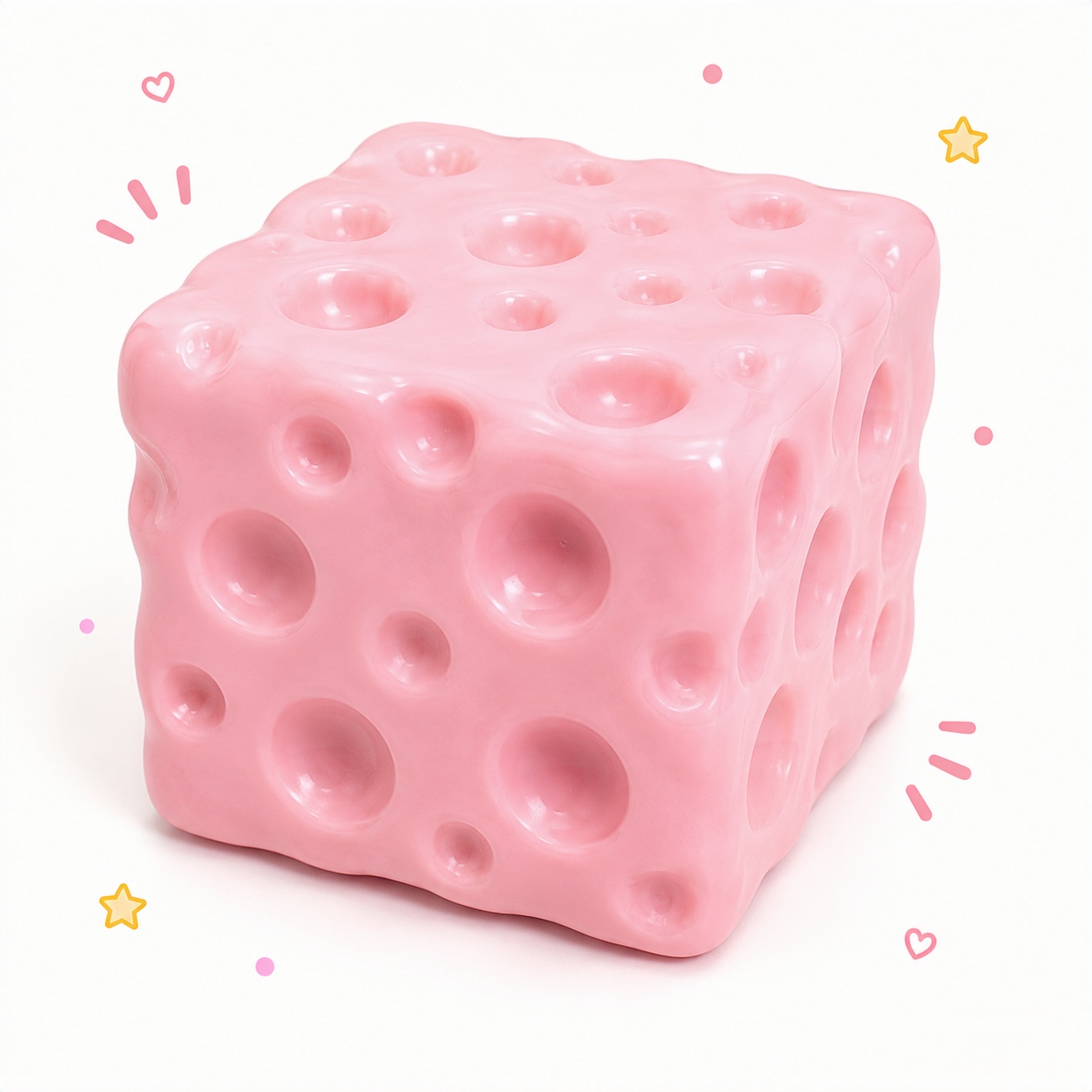 Cheesy BlockT Squishy
